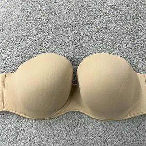 Cacique Bra 40DDD Push Up Bra Smoth Boost Strapless Multi-Way Lane Bryant